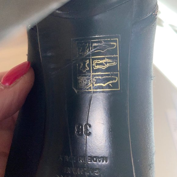 Valentino Garavani 38 Silk/leather pumps - Picture 7 of 10